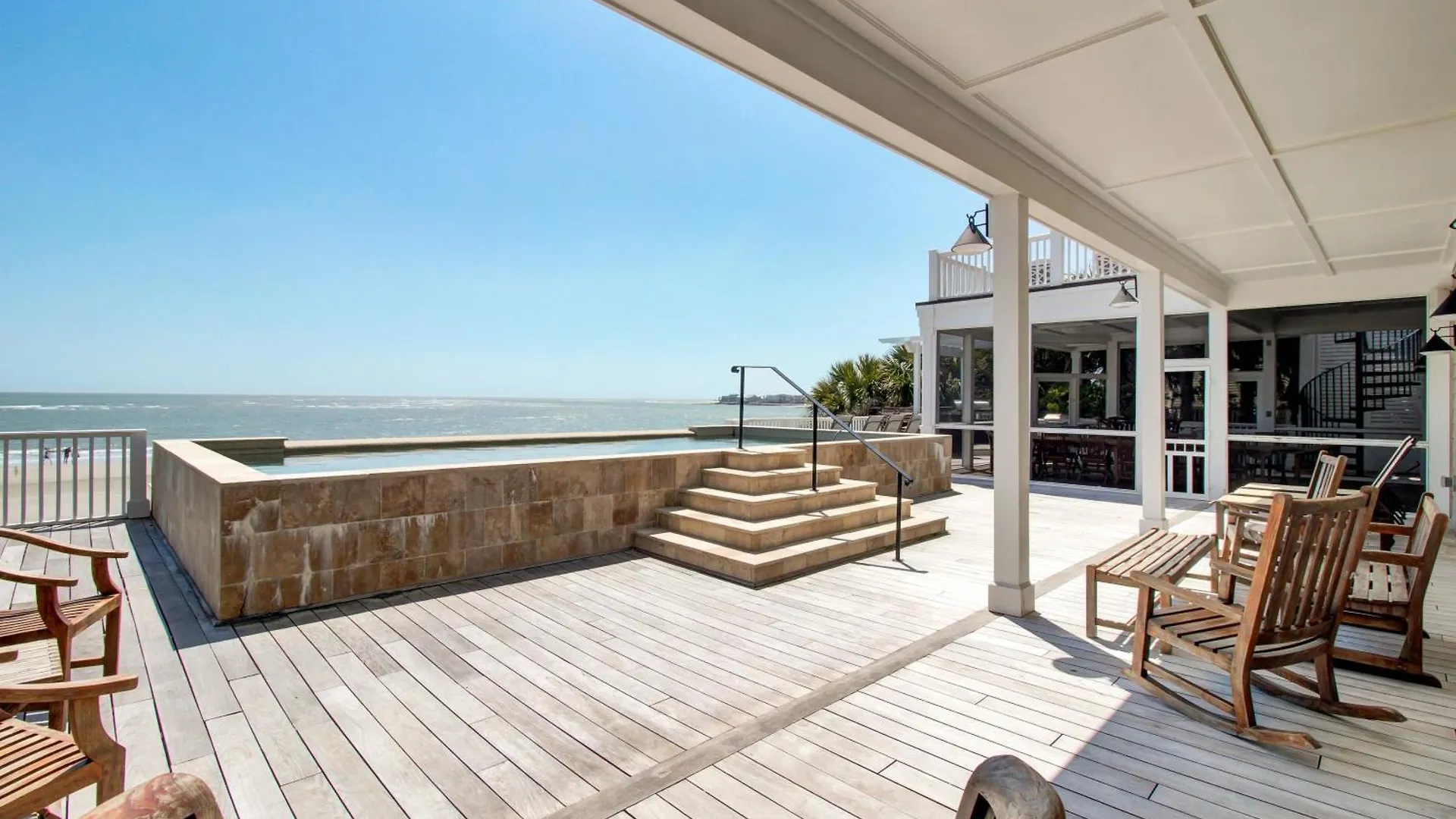 114 Ocean Boulevard By Avantstay Beachfront Infinity Pool Basketball Court Recently Renovated Sullivans Island